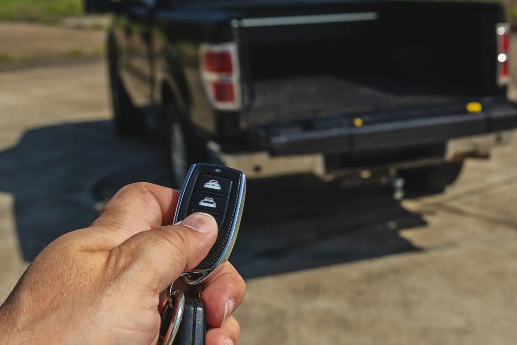 Powered Retractable Bed Cover | 5'7" Bed | Ford F-150 2WD/4WD (2009-2014) by Rough Country