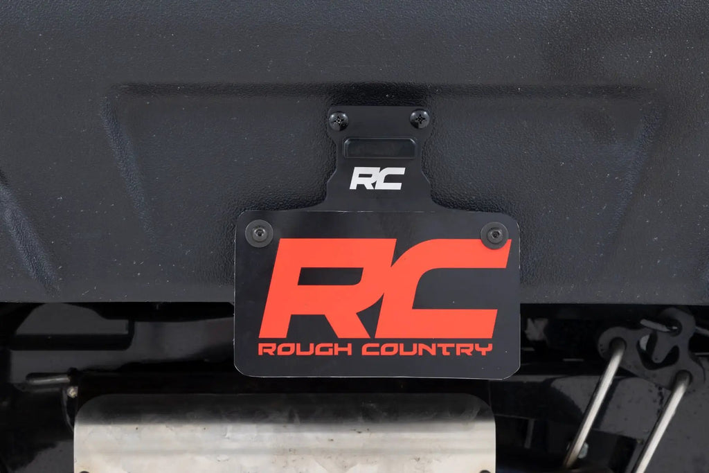 Universal License Plate Bracket | LED Lighted by Rough Country