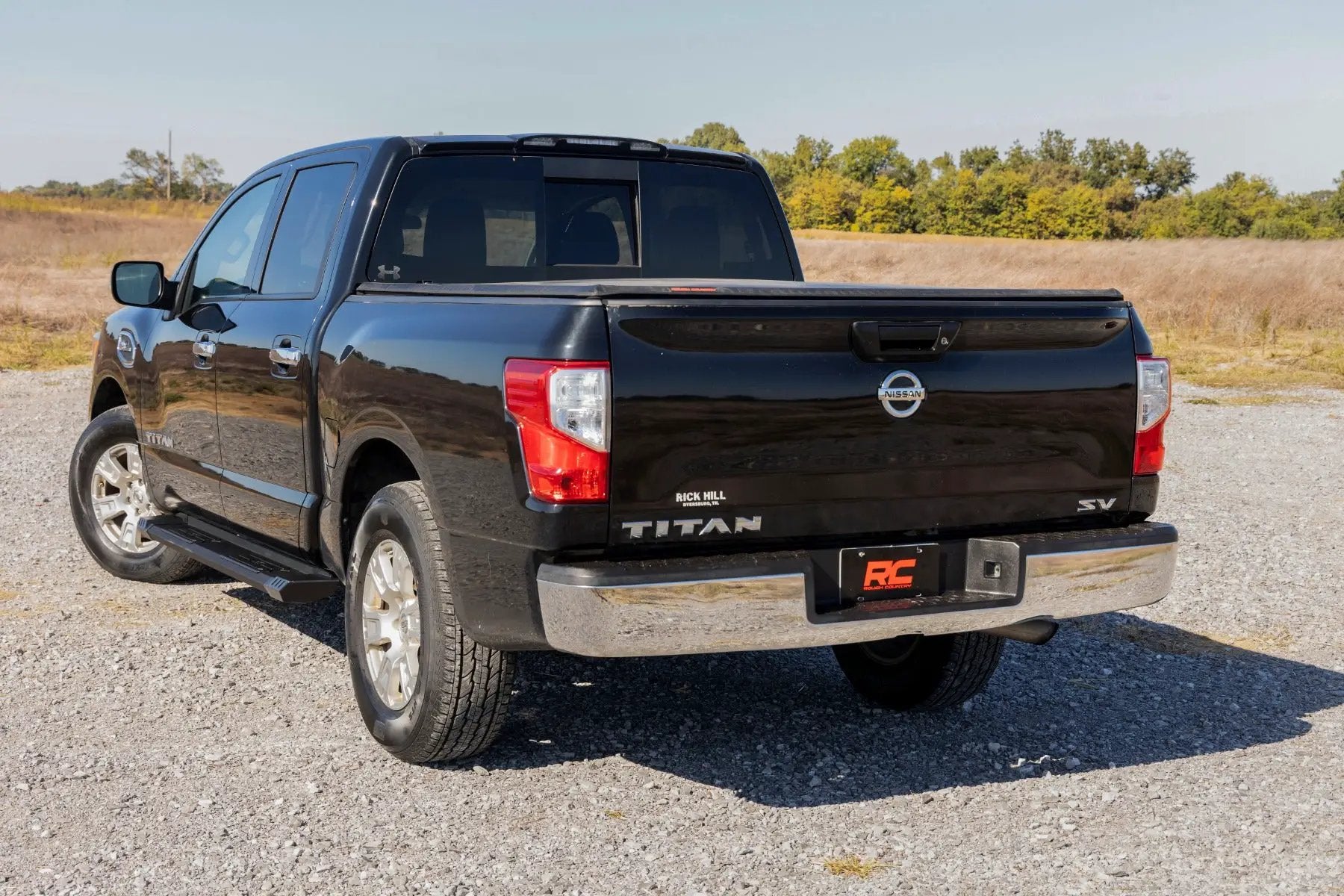 HD2 Aluminum Running Boards | Crew Cab | Nissan Titan 2WD/4WD (2004-2024) by Rough Country
