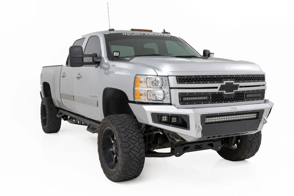 LED Light Kit | Ditch | 2" Spectrum Pair | Spot | Chevy 1500 & Chevy/GMC 2500HD/3500HD (07-14) by Rough Country