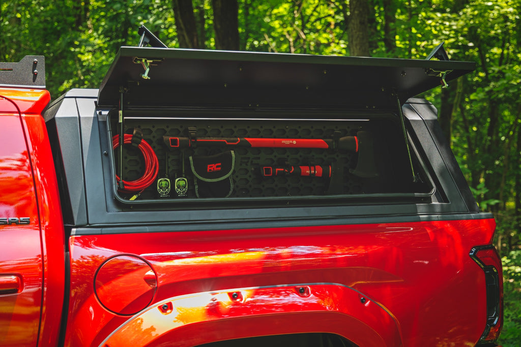Bed Cap Molle Panel Side Storage Bin | Drivers Side | Toyota Tacoma (24-26) by Rough Country