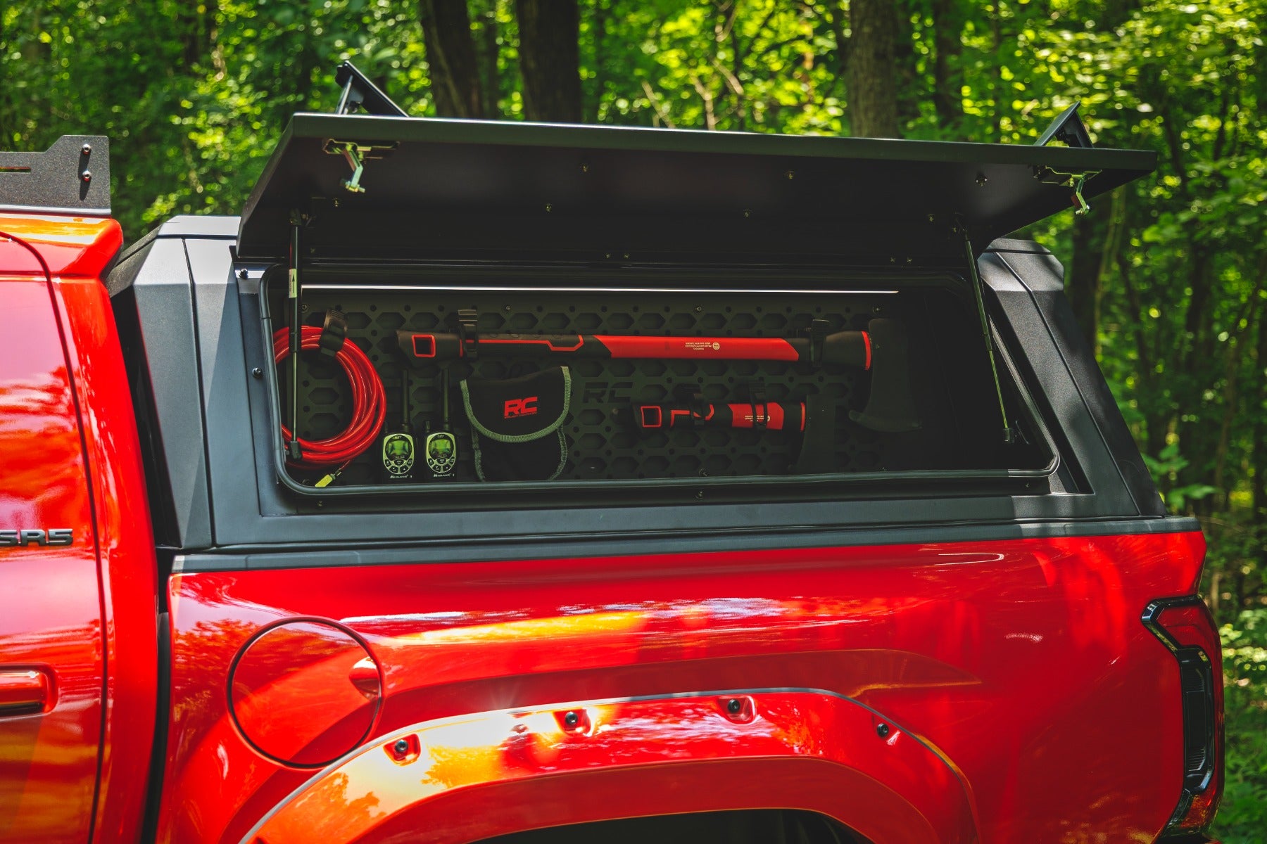 Bed Cap Molle Panel Side Storage Bin | Drivers Side | Toyota Tacoma (24-26) by Rough Country