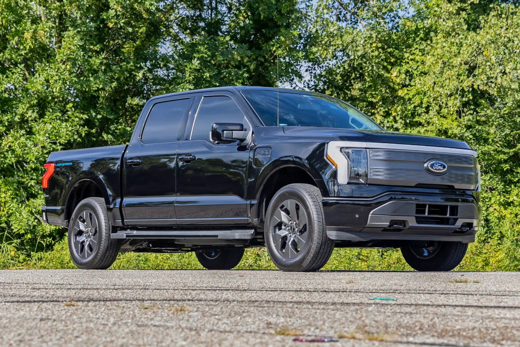 3/4 Inch Front Leveling Kit | Lowers Rear 1.5 Inches | Ford F-150 Lightning (22-26) by Rough Country