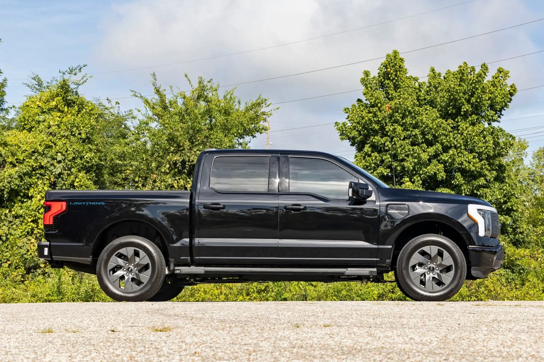 3/4 Inch Front Leveling Kit | Lowers Rear 1.5 Inches | Ford F-150 Lightning (22-26) by Rough Country