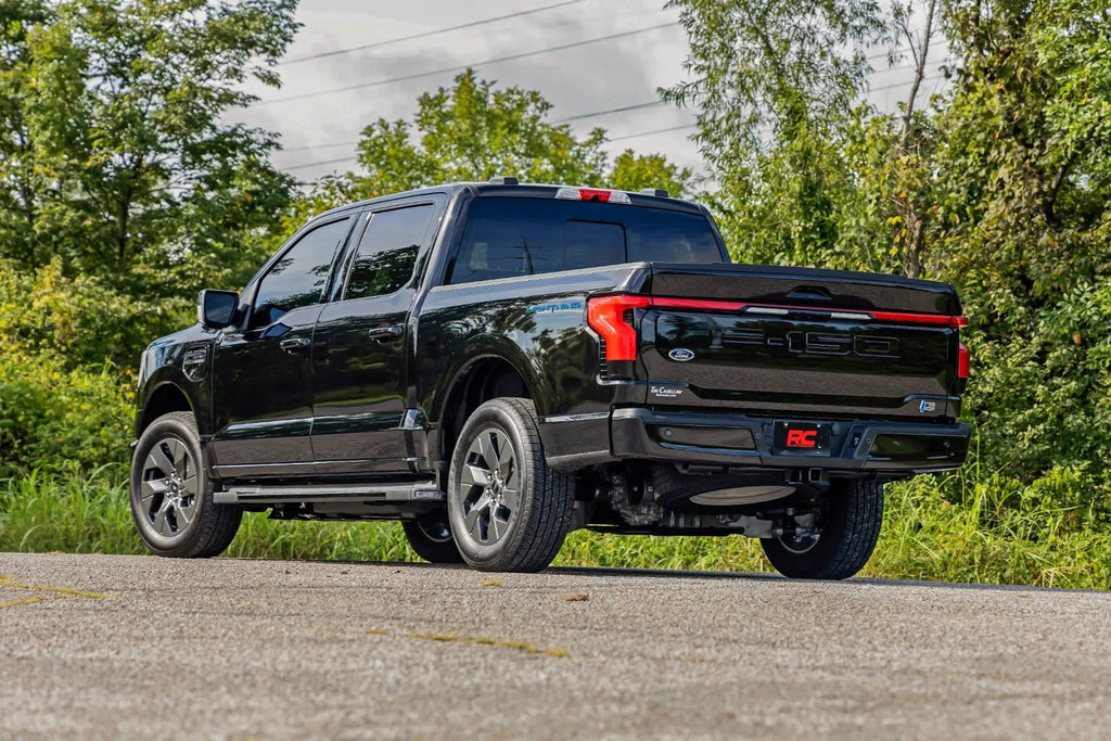3/4 Inch Front Leveling Kit | Lowers Rear 1.5 Inches | Ford F-150 Lightning (22-26) by Rough Country