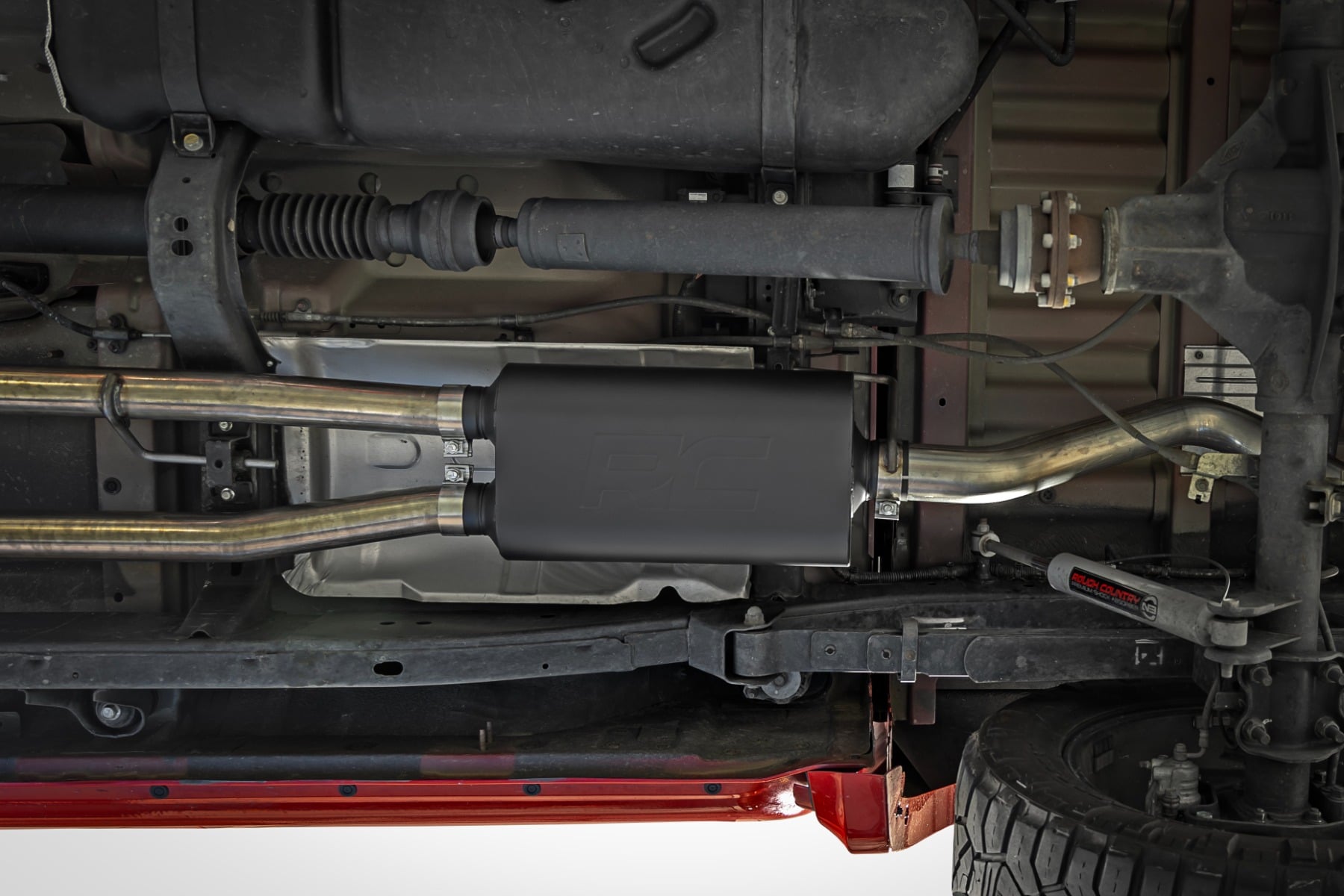Performance Cat-Back Exhaust | Stainless | 3.8L | Nissan Frontier (22-26) by Rough Country