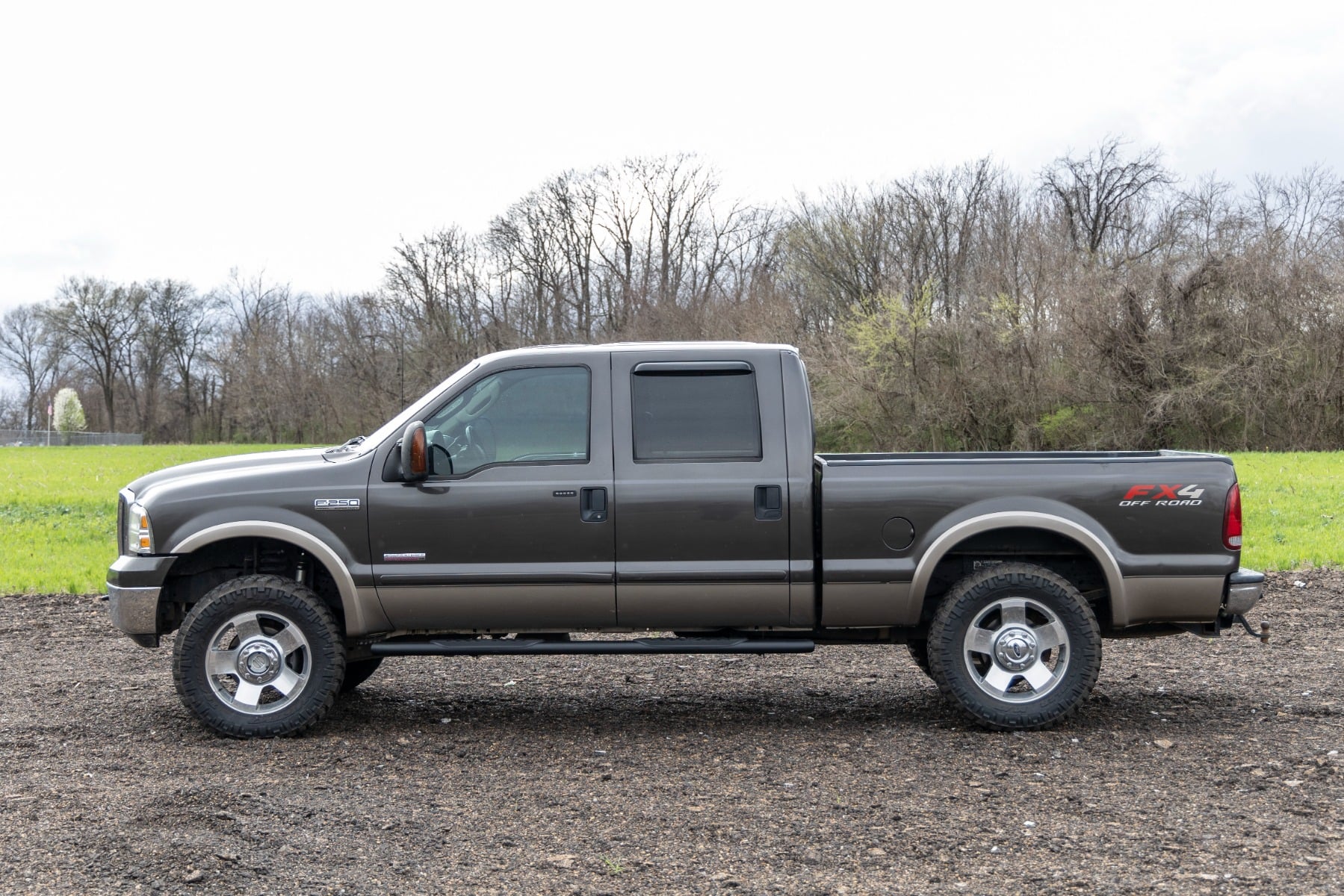 Oval Nerf Step | Crew Cab | Black | Ford F-250/F-350 Super Duty (99-16) by Rough Country