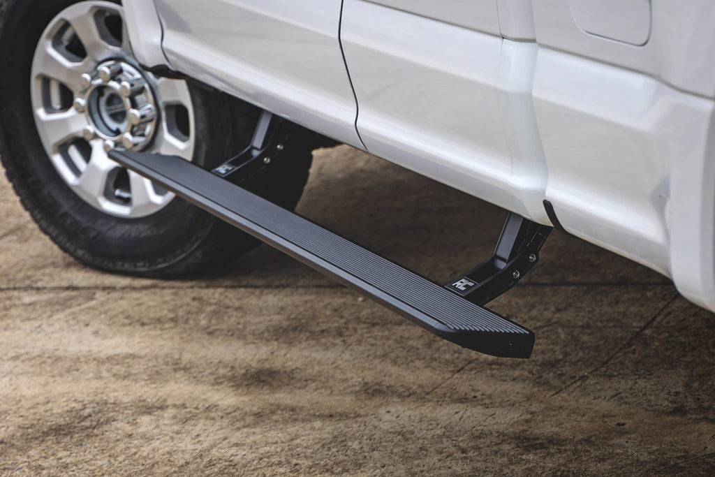 Power Running Boards | HT-Series | Super Cab | Ford F-150/Lightning (2015-2026) by Rough Country