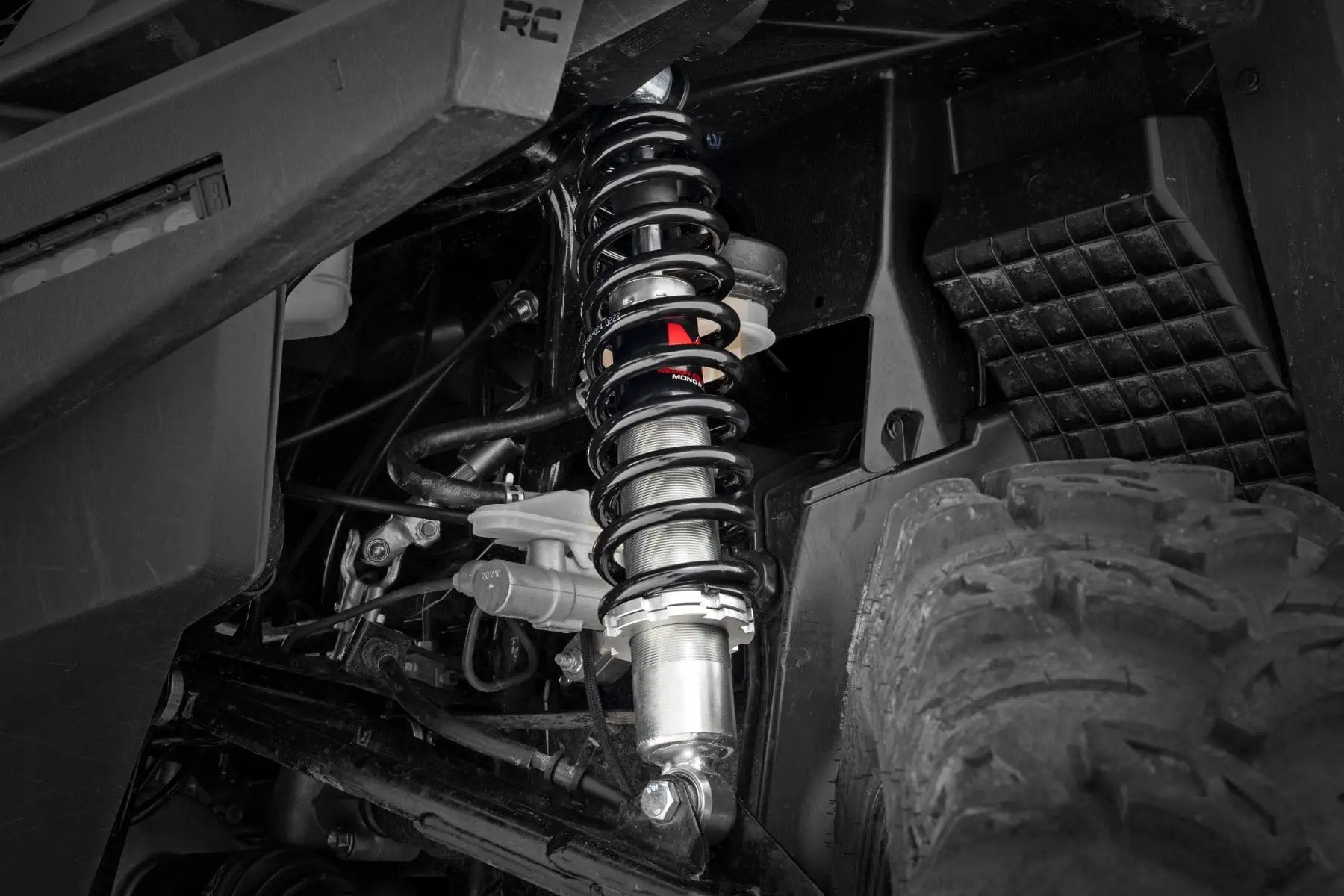 M1 Front Coil Over Shocks | Ride Height Adjust | Honda Pioneer 1000/Pioneer 1000-5 by Rough Country