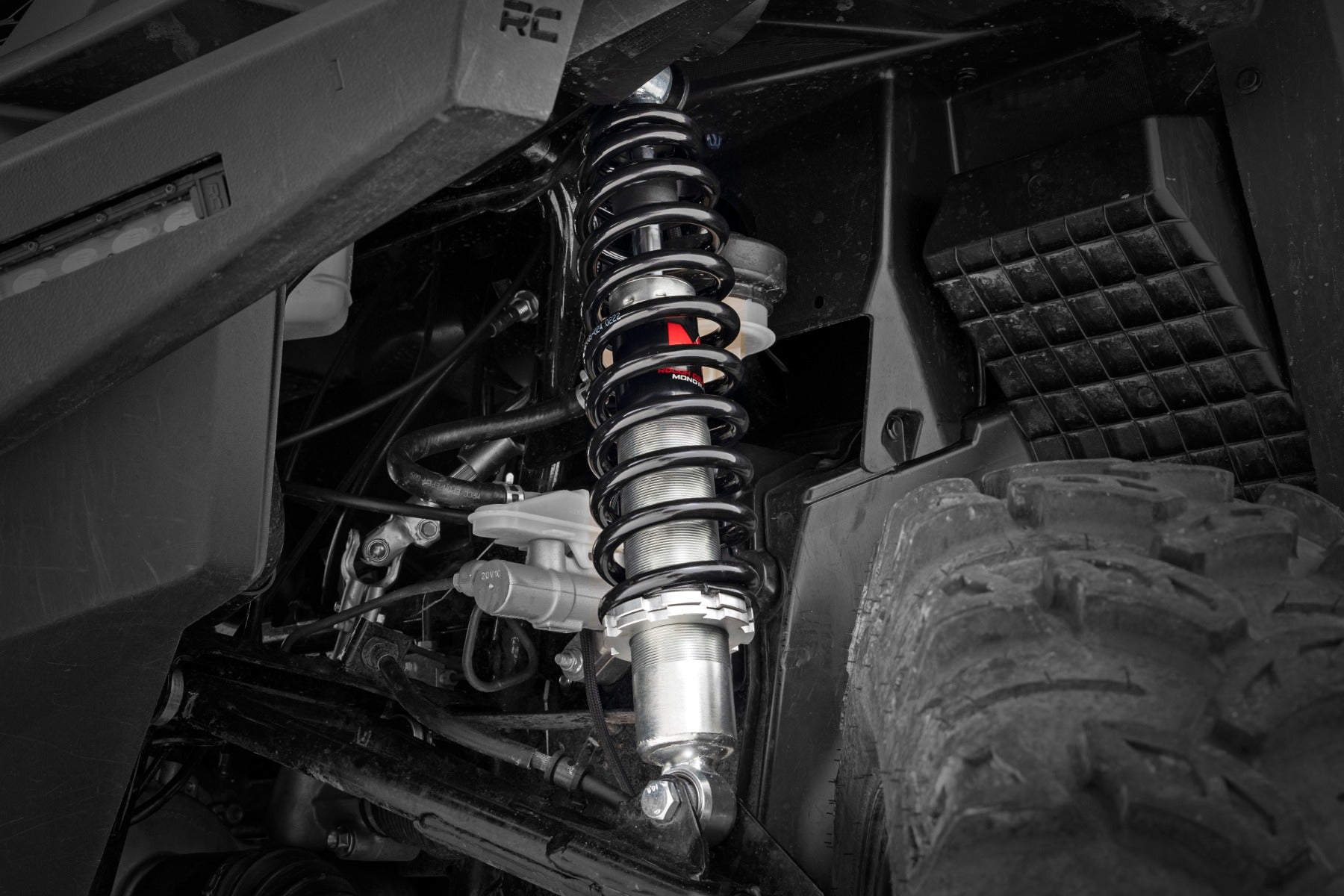 M1 Front Coil Over Shocks | Ride Height Adjust | Honda Pioneer 1000/Pioneer 1000-5 by Rough Country