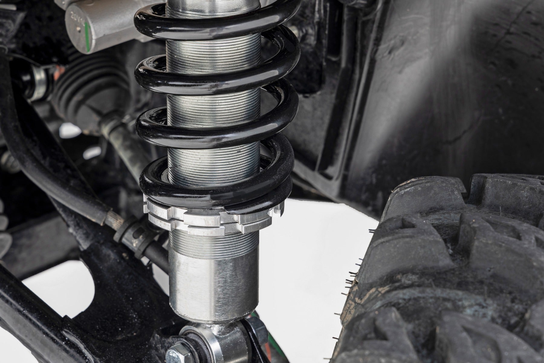 M1 Front Coil Over Shocks | Ride Height Adjust | Honda Pioneer 1000/Pioneer 1000-5 by Rough Country
