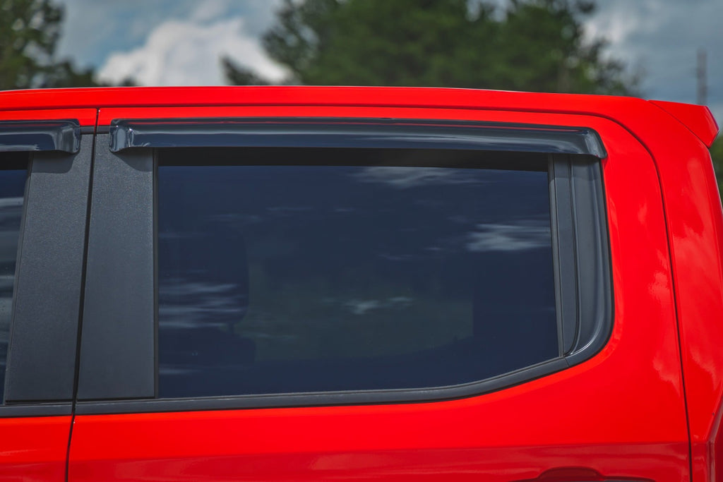 Side Window Deflectors | Tape On Rain Guard | Chevy/GMC 1500/2500HD/3500HD (19-26) by Rough Country