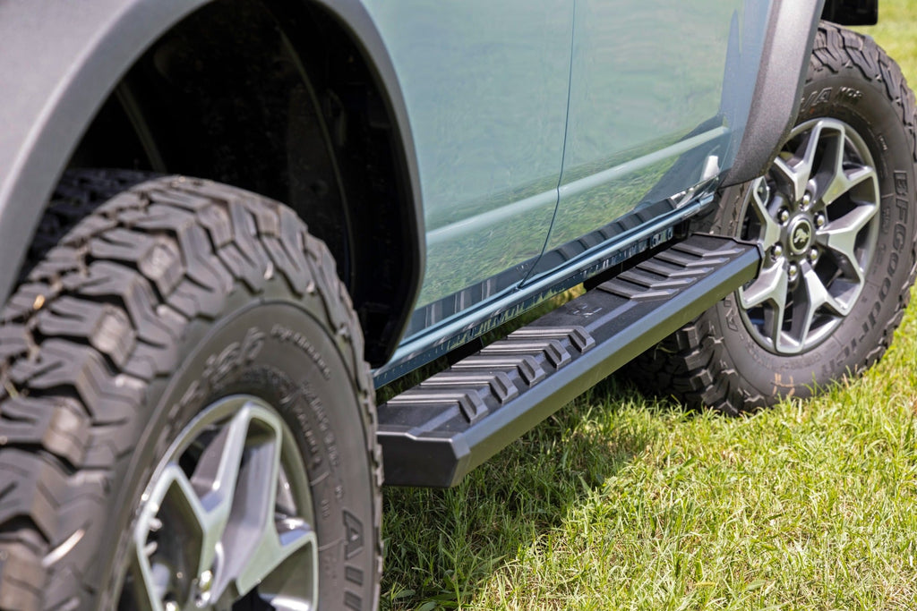 BA2 Running Boards | Side Step Bars | 4-Door | Ford Bronco 4WD (2021-2026) by Rough Country