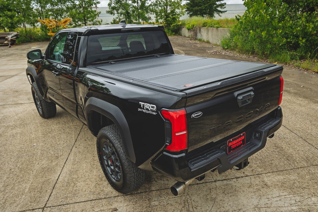 Hard Tri-Fold Flip Up Bed Cover | 6' Bed | Toyota Tacoma 2WD/4WD (2024-2026) by Rough Country