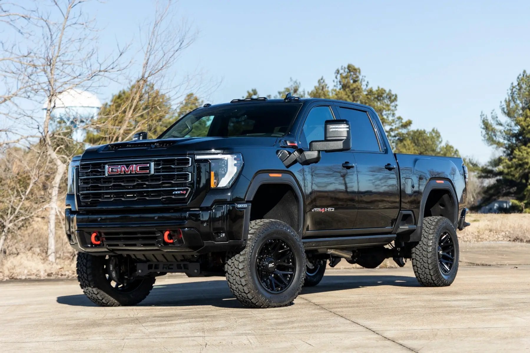 Rough Country 95 Series Wheel | One-Piece | Gloss Black | 20x10 | 8x180 | -19mm by Rough Country