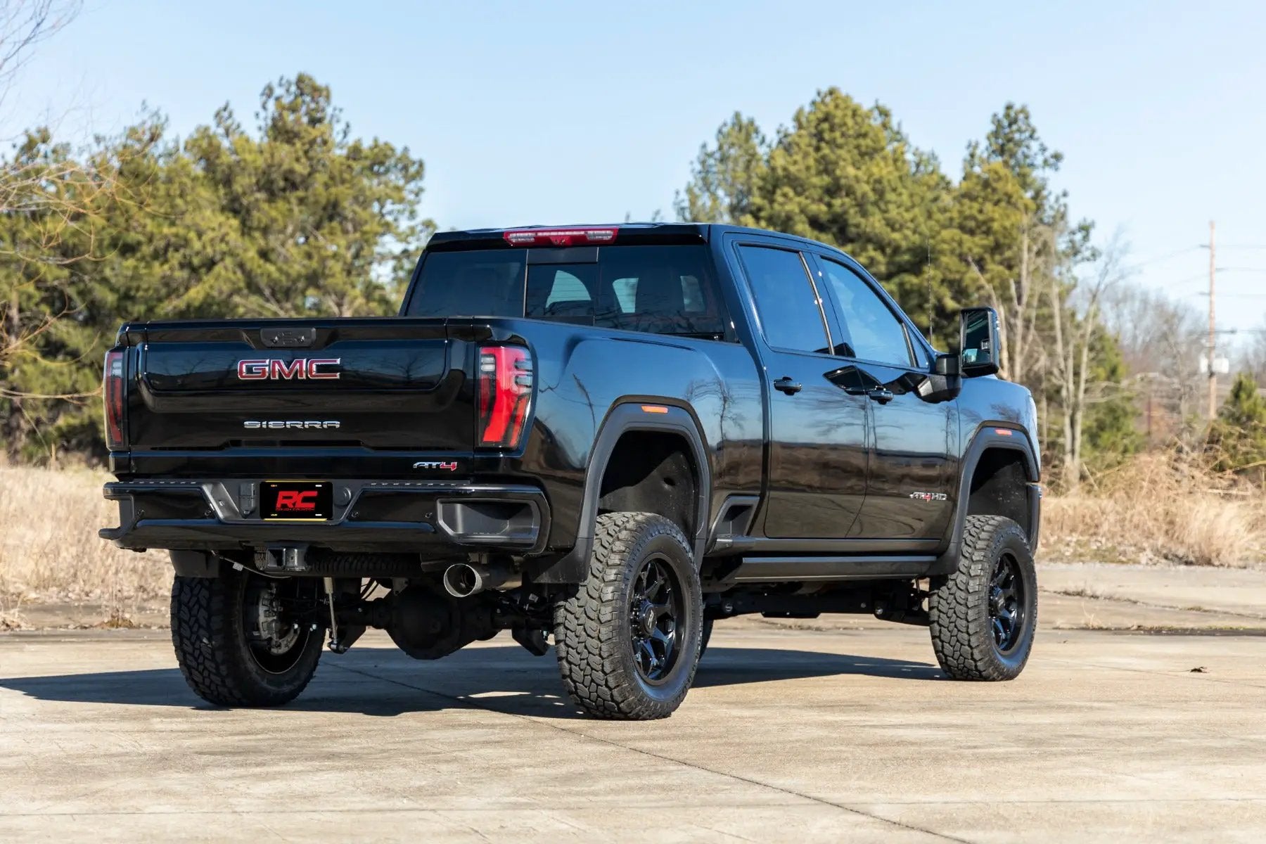 Rough Country 95 Series Wheel | One-Piece | Gloss Black | 20x10 | 8x180 | -19mm by Rough Country