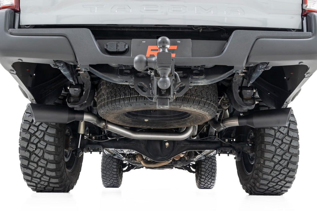 Performance Cat-Back Exhaust | Stainless | 3.5L | Toyota Tacoma (16-23) by Rough Country