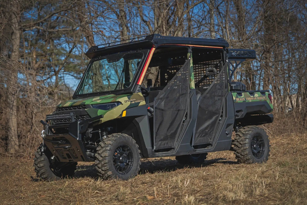 Electric Tilt Windshield | Glass | Formed Frame | Polaris Ranger XP 1000 by Rough Country
