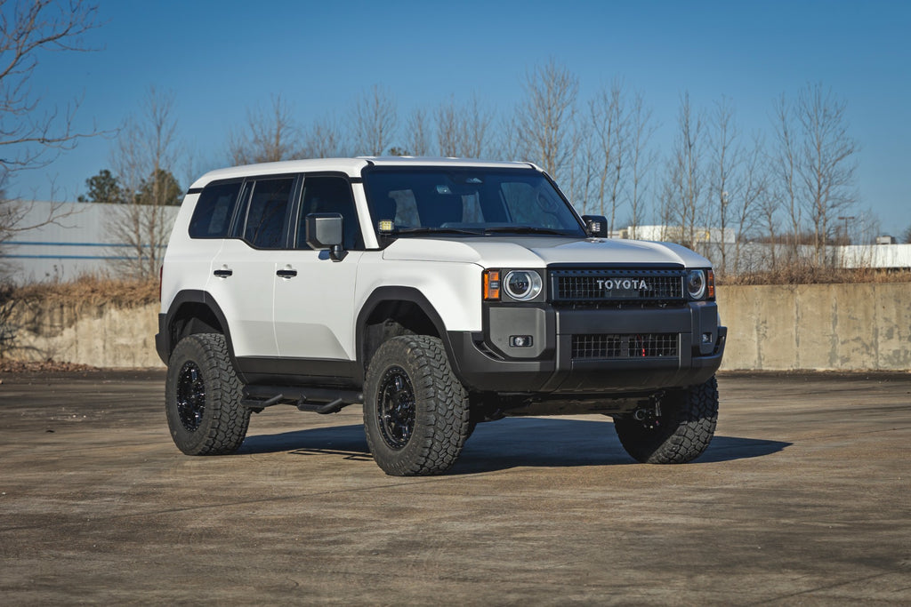 LED Light Kit | Ditch Mount | 2" Black Pair | Amber DRL | Toyota Land Cruiser (24-26) by Rough Country