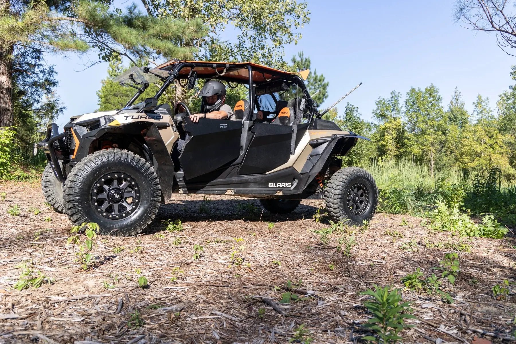 Aluminum Lower Half Doors | Rear | Polaris RZR XP 4 1000/RZR XP 4 Turbo S 