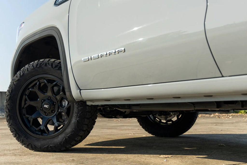 Rough Country 80 Series Wheel | One-Piece | Semi Gloss Black | 20x9 | 6x5.5 | 0mm by Rough Country