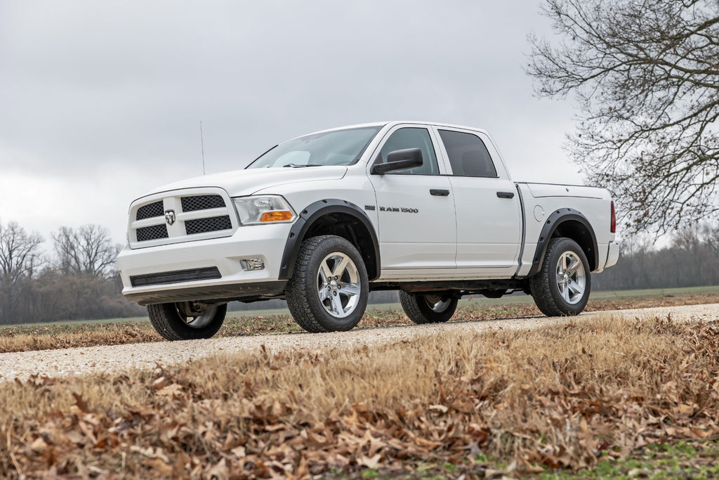 Pocket Fender Flares | PX8 Black Crystal | Ram 1500 2WD/4WD (2009-2018 & Classic) by Rough Country