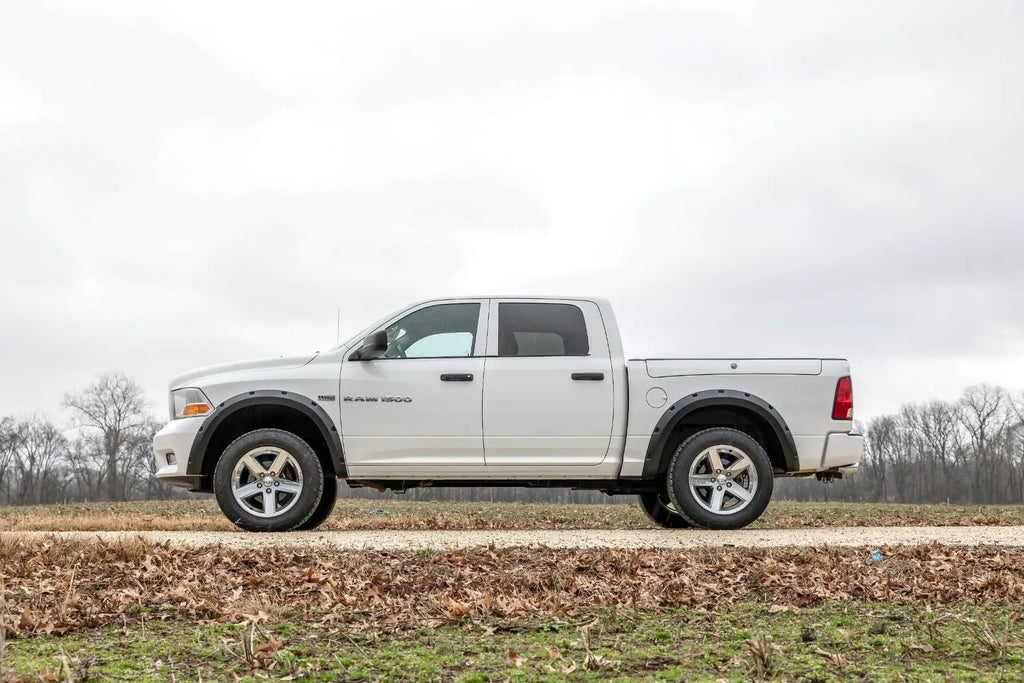 Pocket Fender Flares | PX8 Black Crystal | Ram 1500 2WD/4WD (2009-2018 & Classic) by Rough Country
