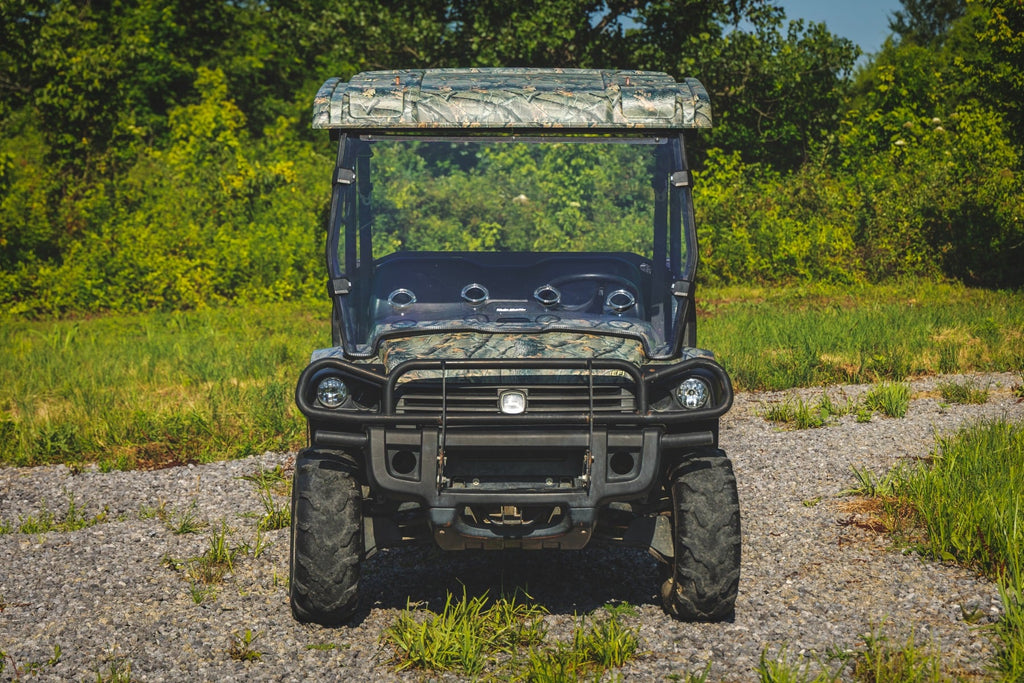 Vented Full Windshield | Scratch Resistant | John Deere Gator XUV 625/Gator XUV 850 by Rough Country