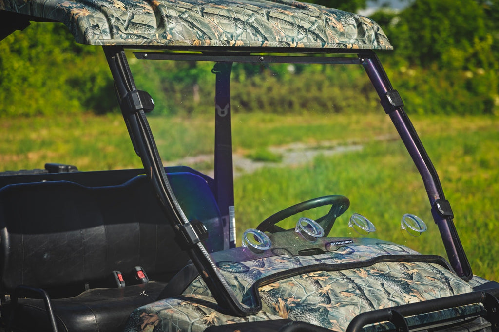 Vented Full Windshield | Scratch Resistant | John Deere Gator XUV 625/Gator XUV 850 by Rough Country