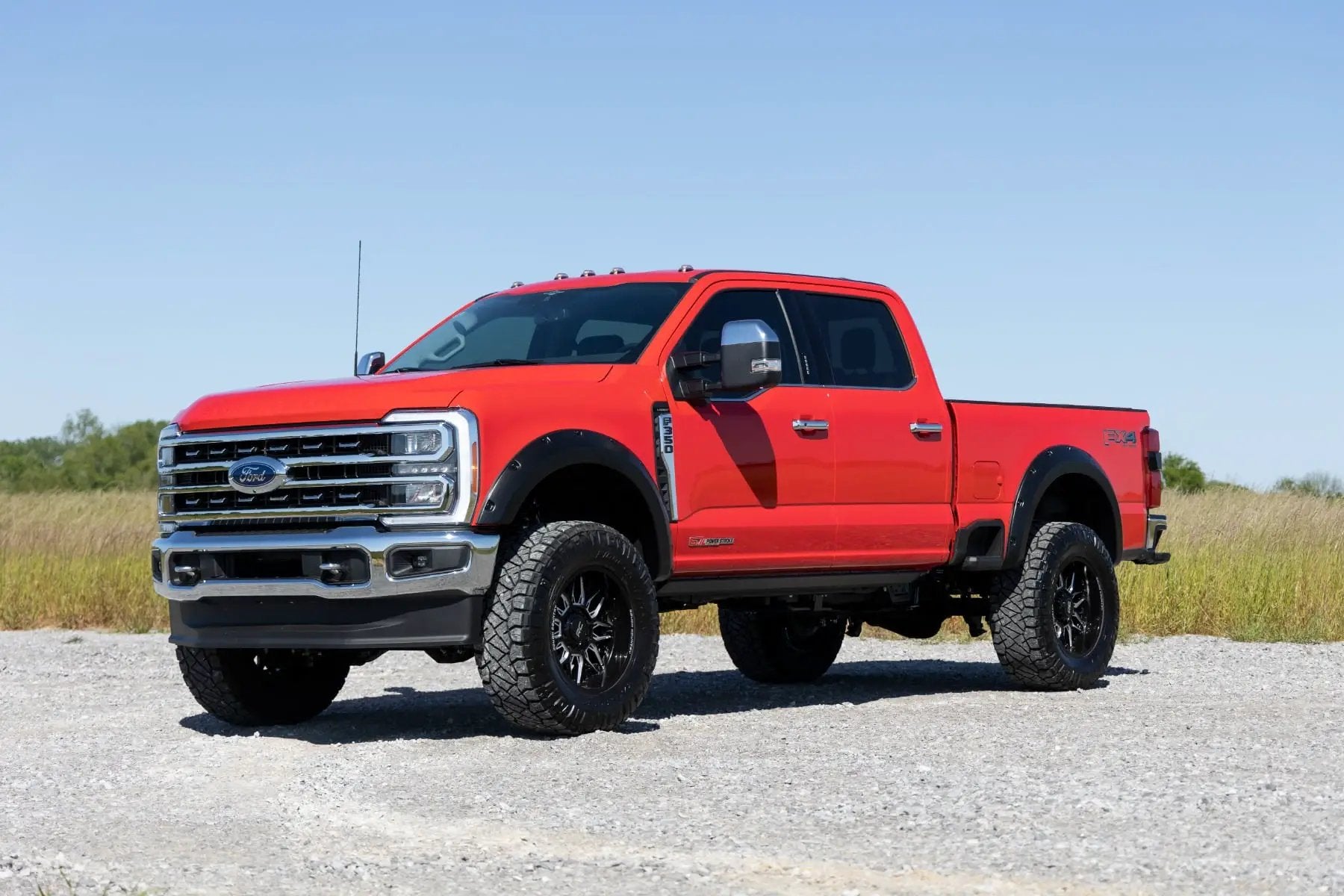 Pocket Fender Flares | Ford F-250/F-350 Super Duty 2WD/4WD (2023-2026) by Rough Country