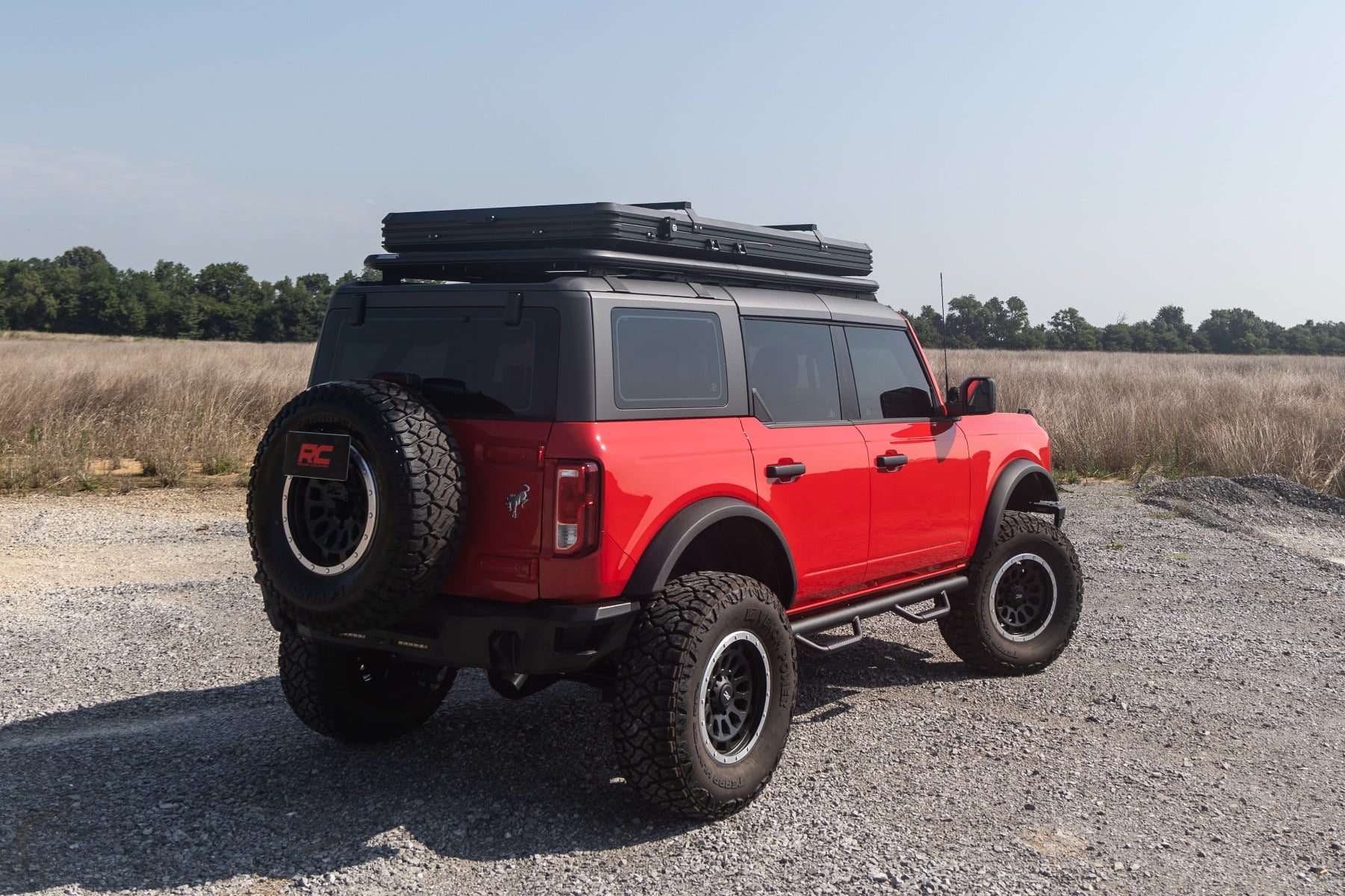 Nerf Steps | Wheel to Wheel | 4 Door | Ford Bronco 4WD (2021-2026) by Rough Country