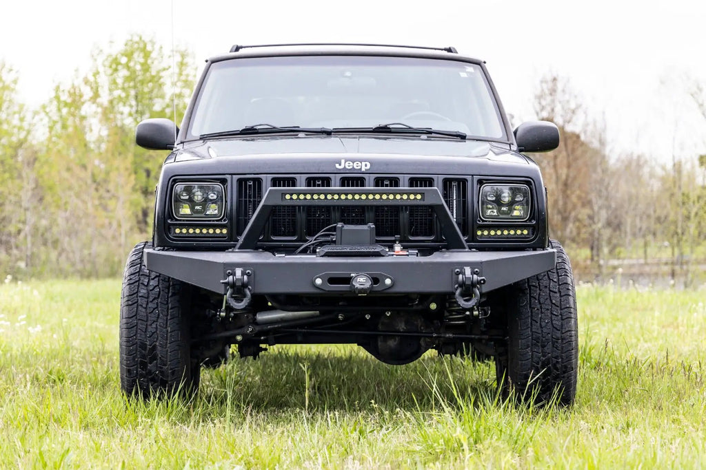 8 Inch Black Series LED Light Bar | Single Row | Pair by Rough Country