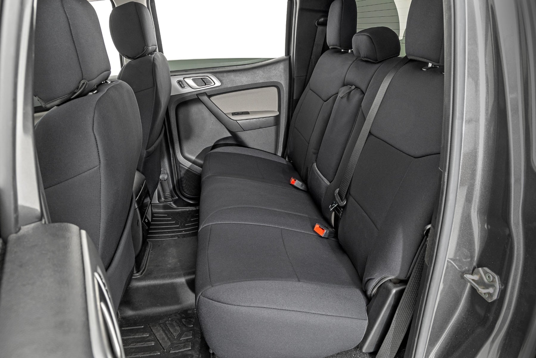 Seat Covers | FR Bucket and RR Bench | Ford Ranger 2WD/4WD (2019-2026) by Rough Country