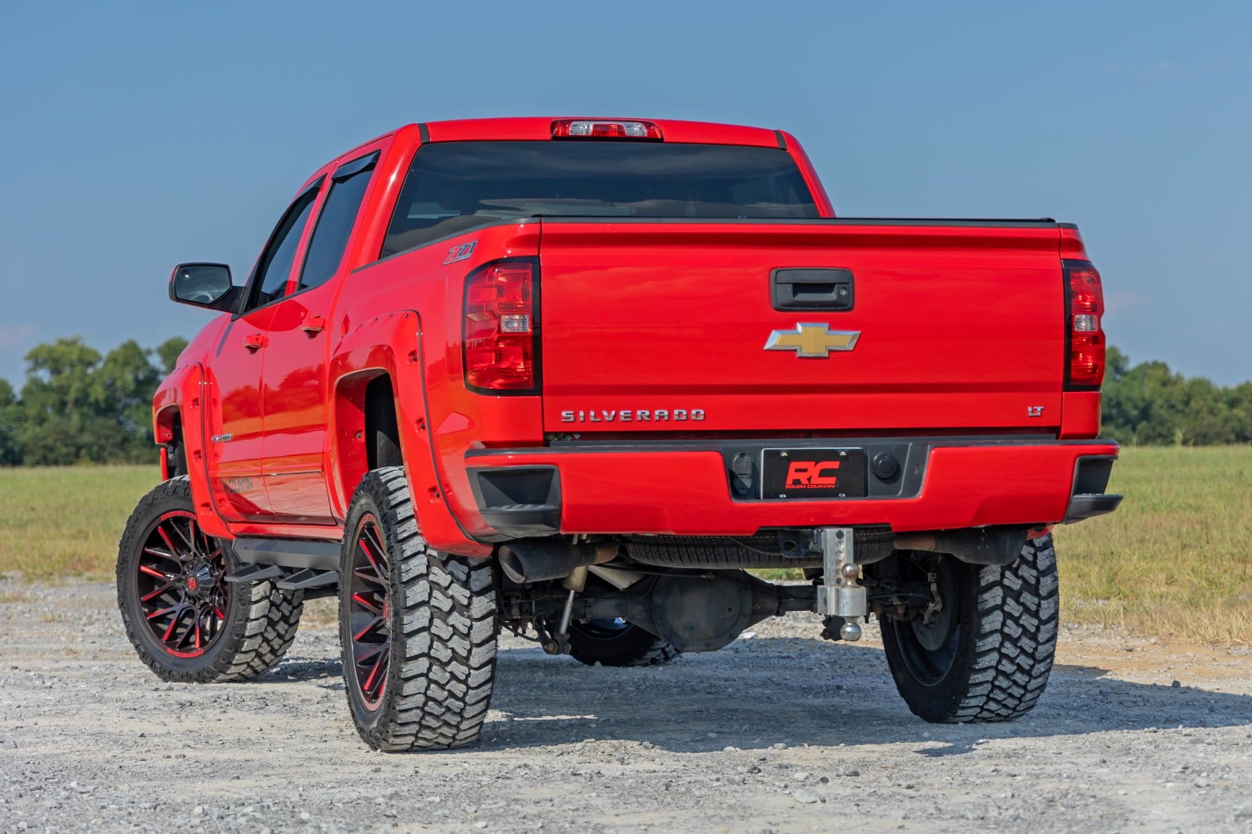 SRL2 Adj Aluminum Step | Crew Cab | Chevy/GMC 1500/2500HD/3500HD (07-18 & Classic) by Rough Country