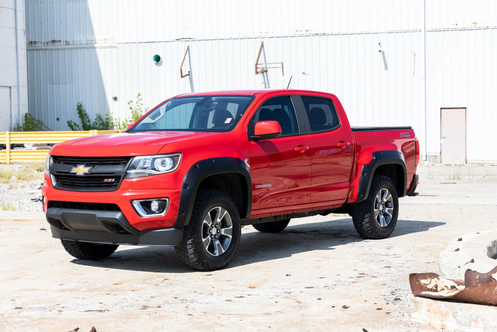 Pocket Fender Flares | 5' Bed | Chevy Colorado 2WD/4WD (2015-2022) by Rough Country