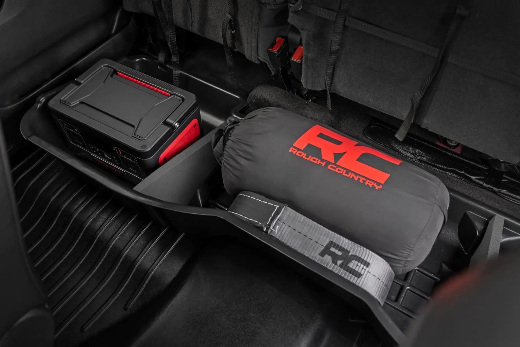 Under Seat Storage | Crew Cab | Chevy/GMC 1500/2500HD/3500HD 2WD/4WD by Rough Country