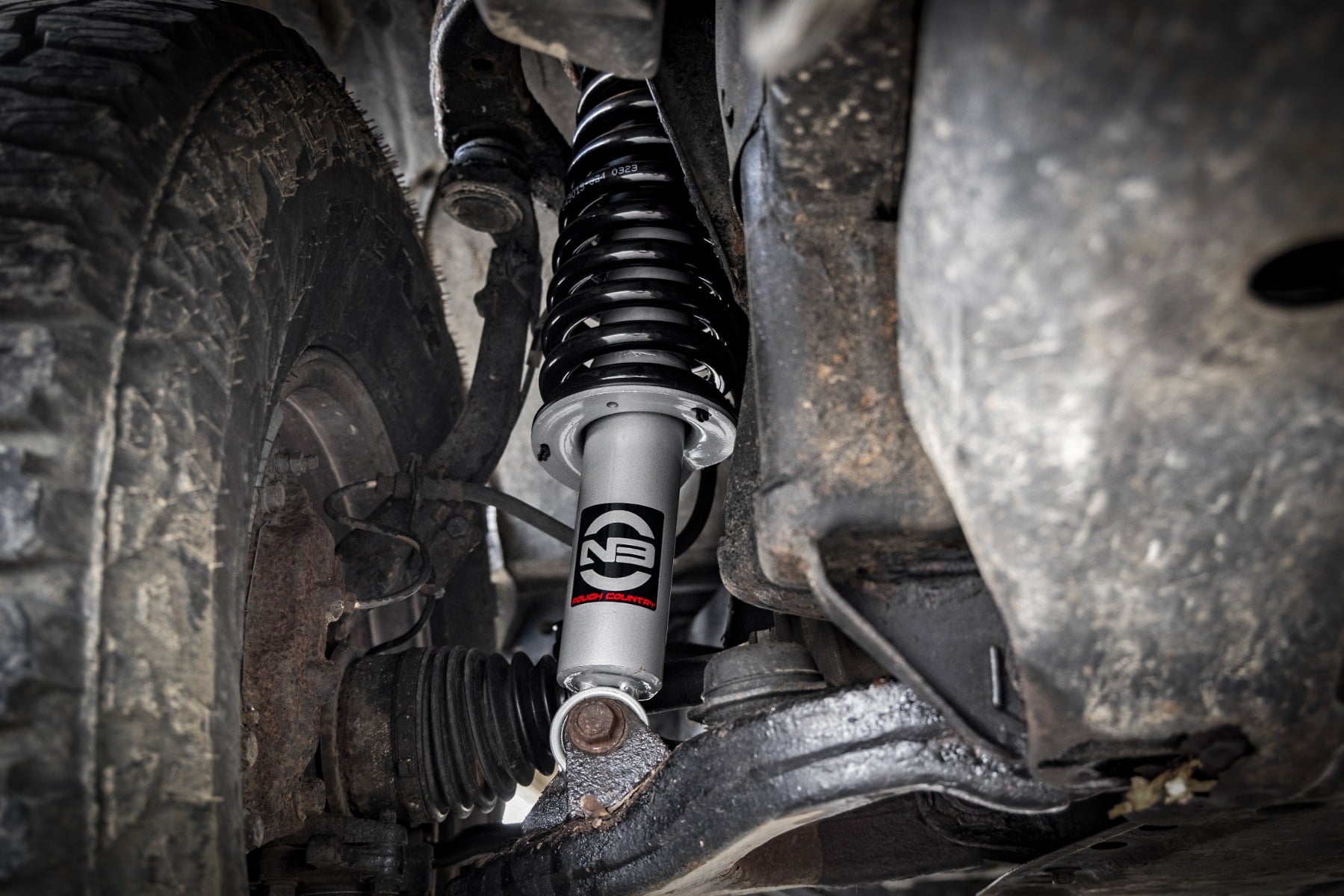 N3 Leveling Struts | 2 Inch | Loaded Strut | Toyota 4Runner 2WD/4WD (96-02) by Rough Country
