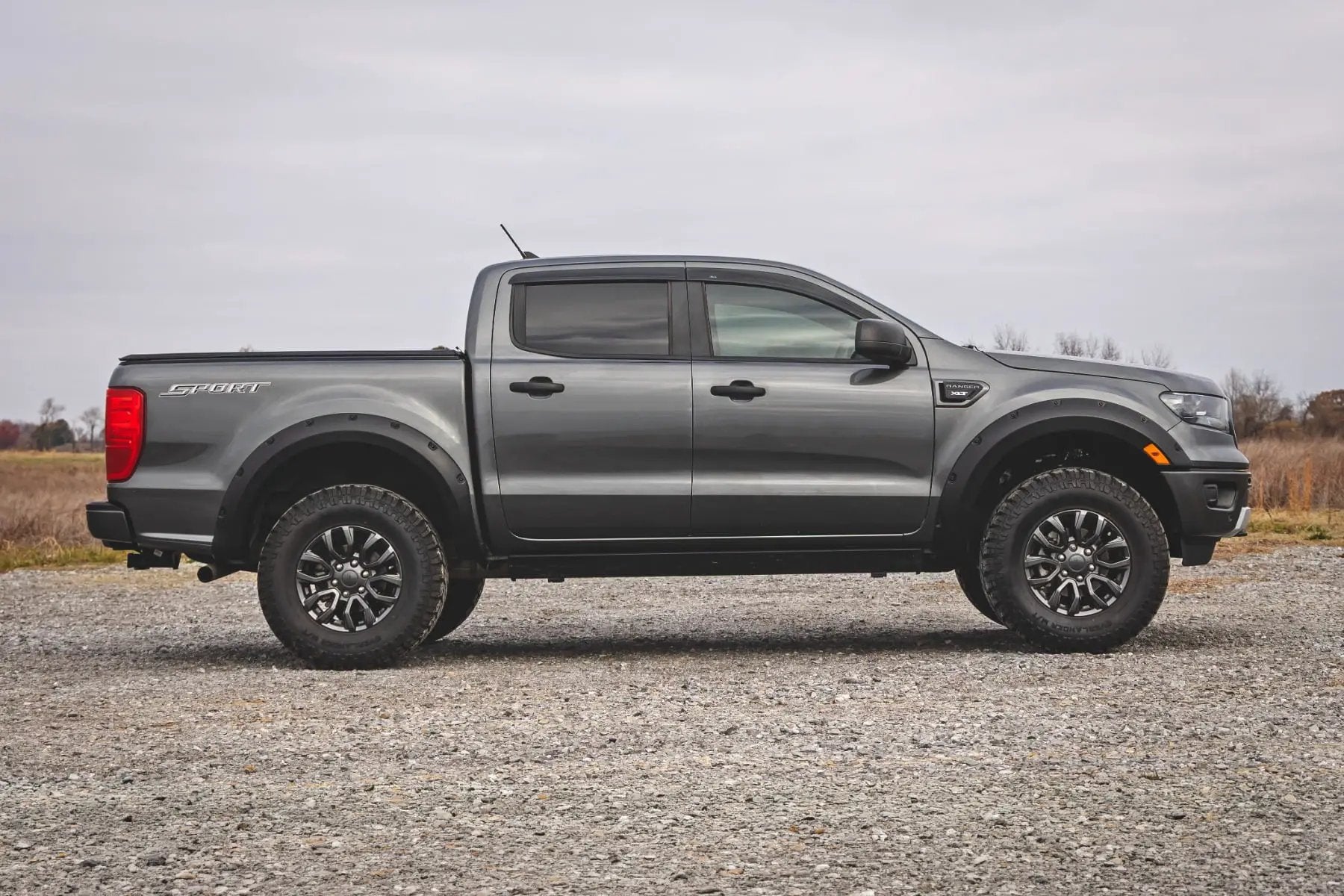 Pocket Fender Flares | G1 Black | 6' Bed | Ford Ranger 2WD/4WD (2019-2023) by Rough Country