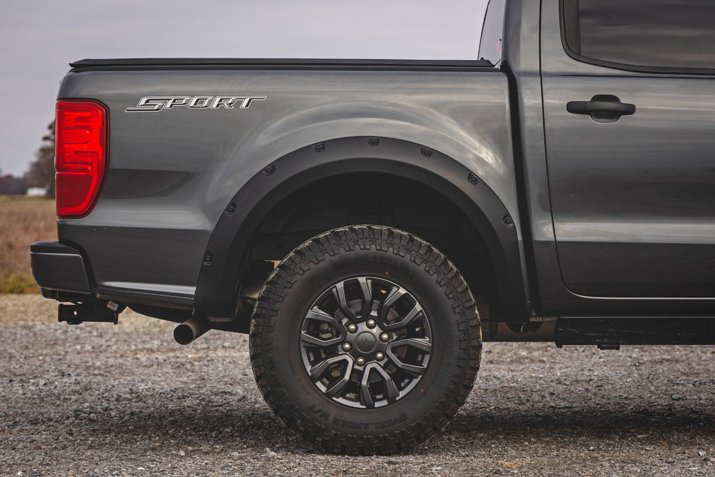 Pocket Fender Flares | 5' Bed | Ford Ranger 2WD/4WD (2019-2023) by Rough Country