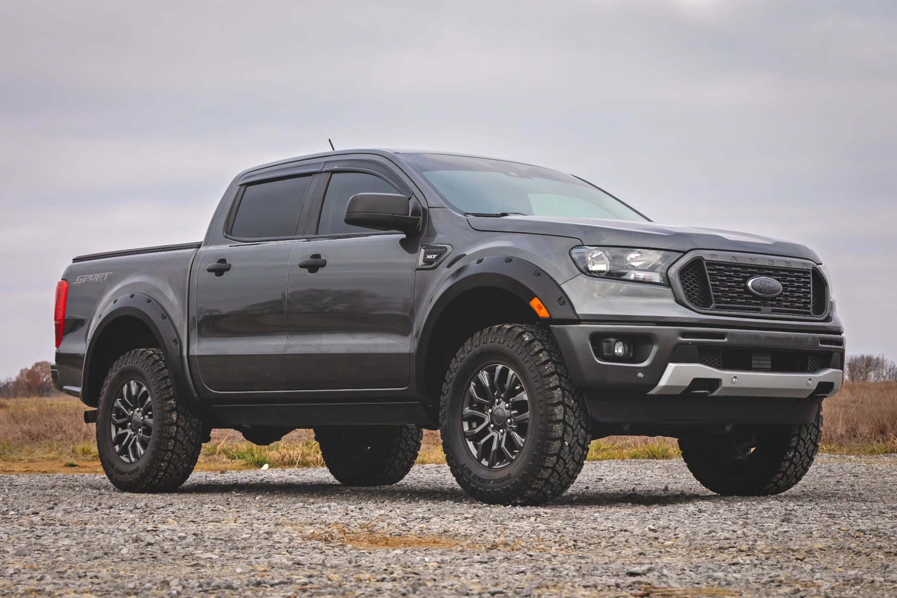 Pocket Fender Flares | 5' Bed | Ford Ranger 2WD/4WD (2019-2023) by Rough Country
