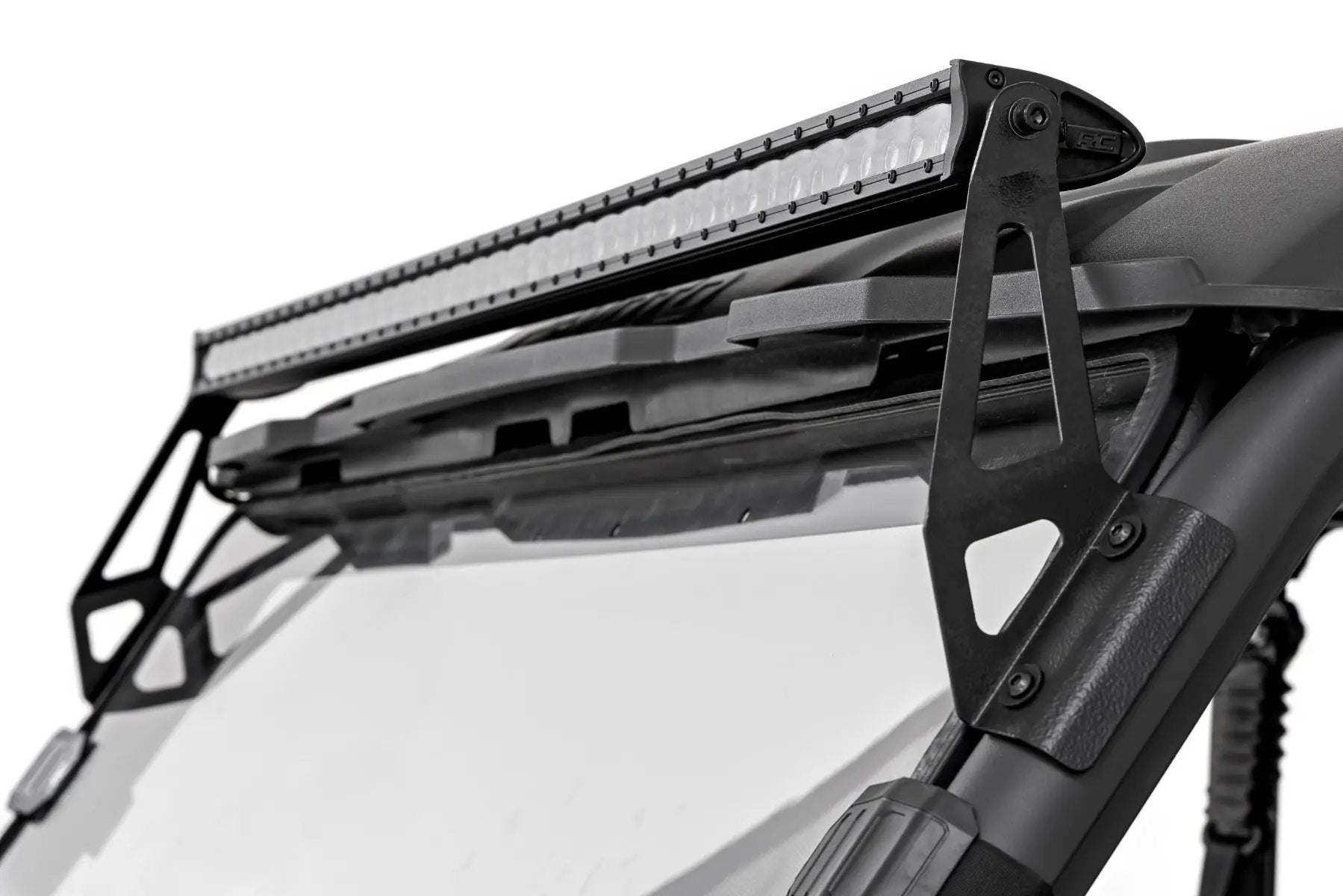 LED Light Kit | Front Mount | 50" Black Single Row | CFMOTO UFORCE 1000 by Rough Country