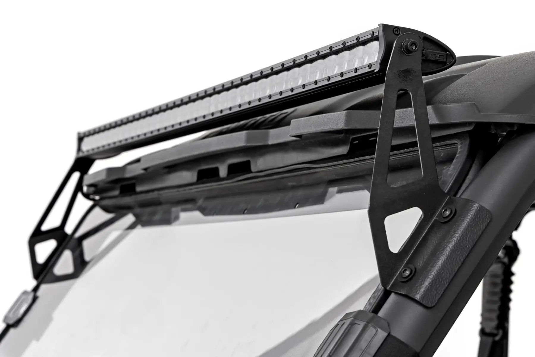 LED Light Kit | Front Mount | 50" Black Single Row | CFMOTO UFORCE 1000 by Rough Country