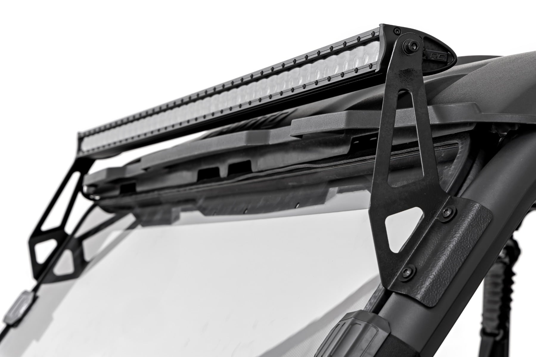 LED Light Kit | Front Mount | 50" Black Single Row | CFMOTO UFORCE 1000 by Rough Country