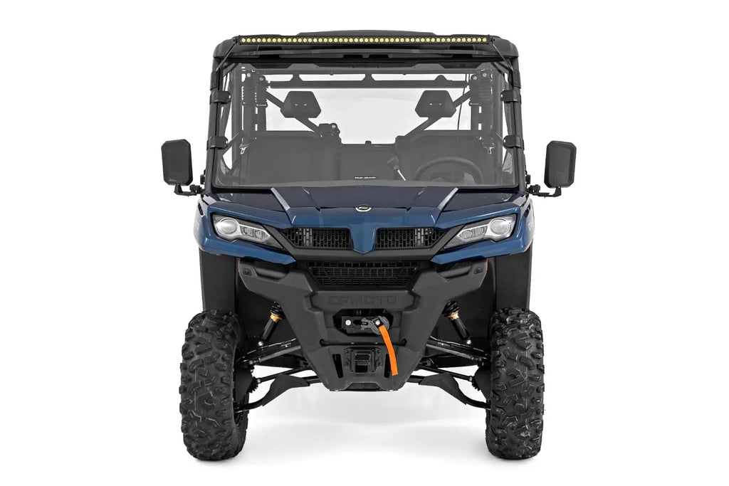 LED Light Kit | Front Mount | 50" Black Single Row | CFMOTO UFORCE 1000 by Rough Country