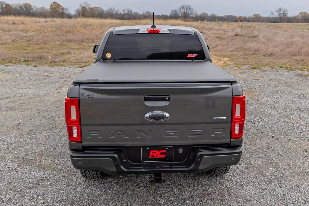 Soft Roll Up Bed Cover | 5' Bed | Ford Ranger 2WD/4WD (2019-2023) by Rough Country