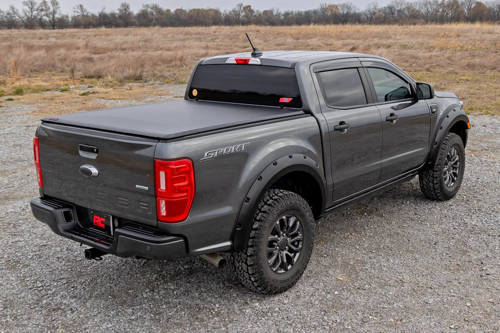 Soft Roll Up Bed Cover | 5' Bed | Ford Ranger 2WD/4WD (2019-2023) by Rough Country