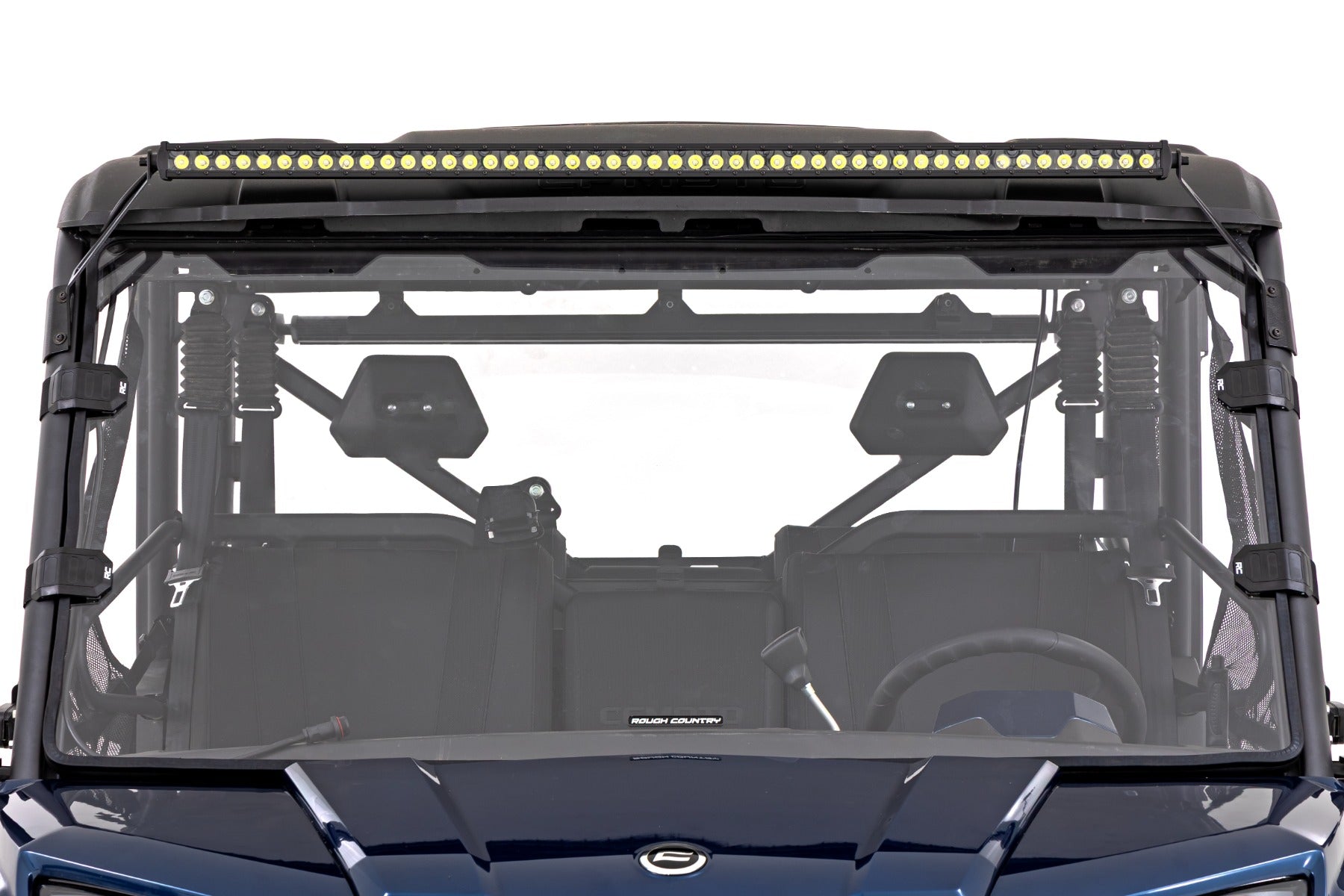 LED Light Kit | Front Mount | 50" Spectrum Series Single Row | CFMOTO UFORCE 1000 by Rough Country