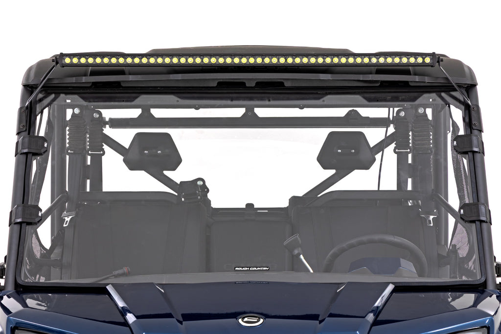 LED Light Kit | Front Mount | 50" Spectrum Series Single Row | CFMOTO UFORCE 1000 by Rough Country