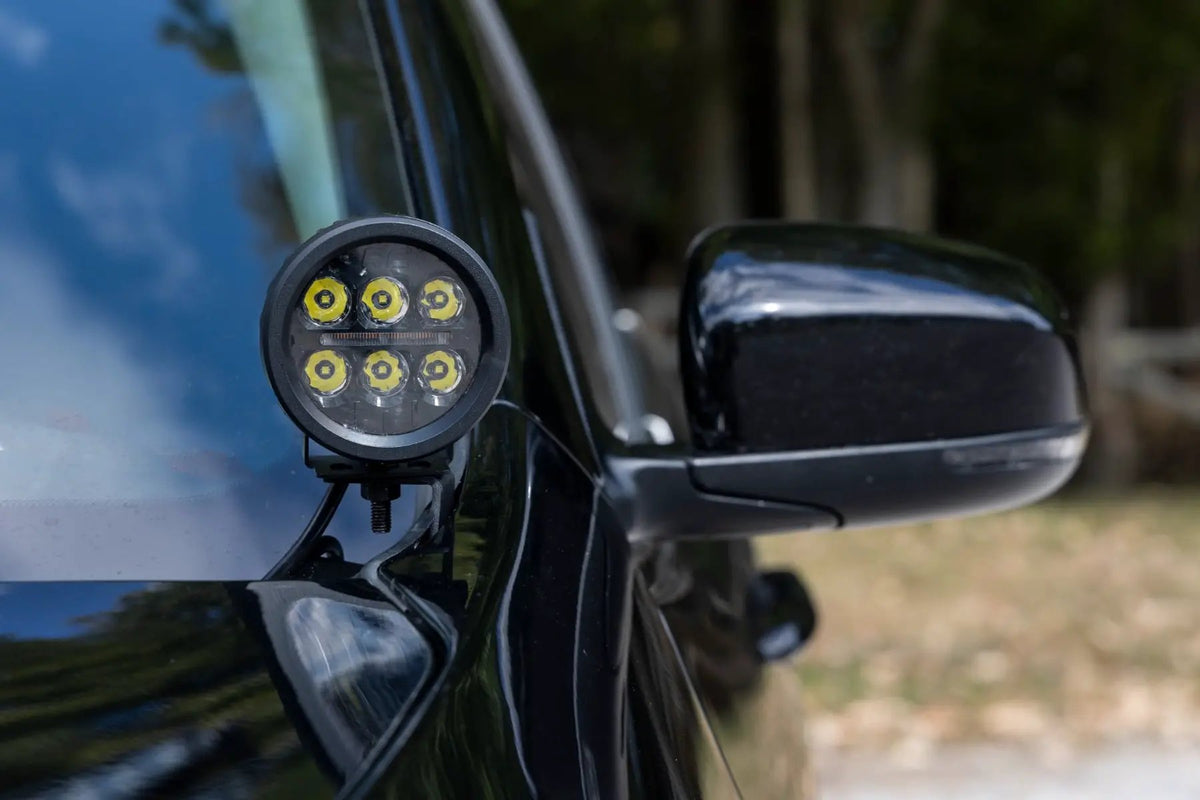LED Light Kit | Ditch Mount | 2" Spectrum Pair | Spot | Jeep Cherokee KL (14-21) by Rough Country