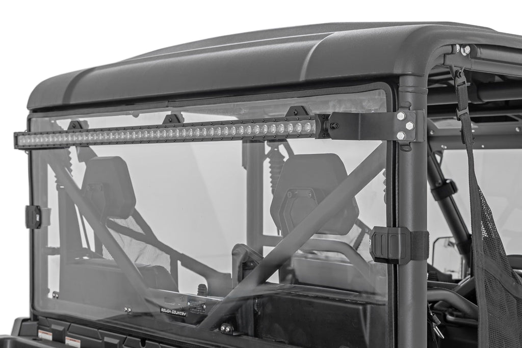 LED Light Kit | Rear Mount | 50" Black Single Row | CFMOTO UFORCE 1000 by Rough Country